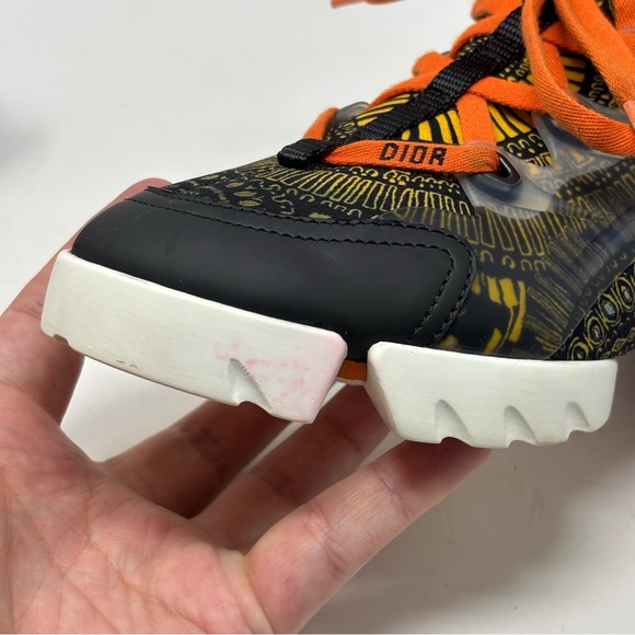 CHRISTIAN DIOR D-CONNECT TRAINERS MULTICOLOR SNEAKERS SIZE EU 36 - Picture 10 of 16